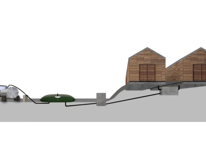 Depósito flexible para purines con alta estanqueidad | Flexitanq