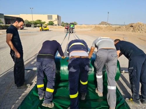 Depósitos para Construcción y Pruebas de Carga | Bolsas de Agua para Pruebas de Carga