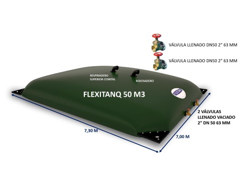 Flexitanq todo uso 50m3 - Flexitanq
