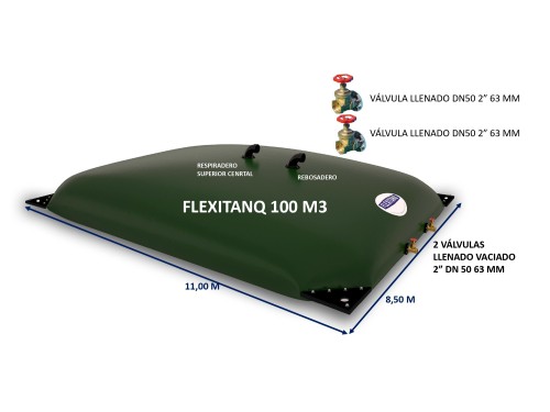 Flexitanq todo uso 100m3 - Flexitanq
