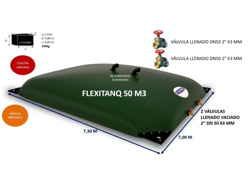Flexitanq todo uso 50m3 - Flexitanq