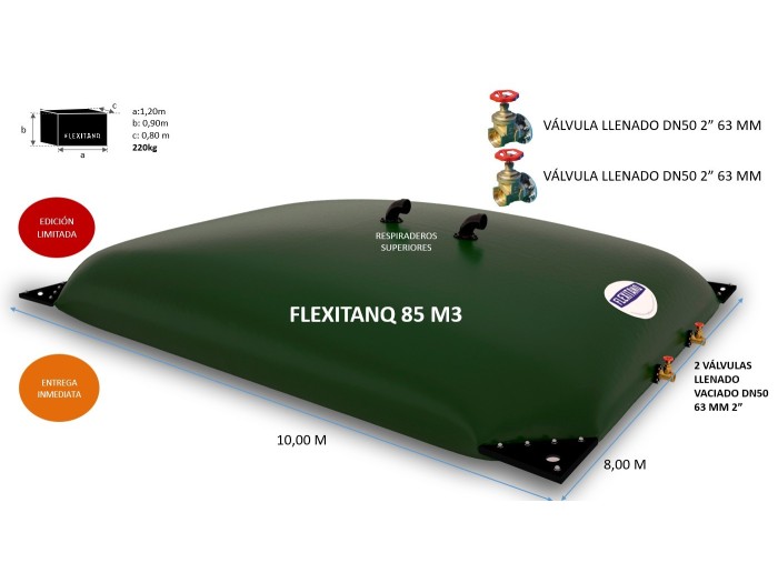 Flexitanq todo uso 85m3 - Flexitanq