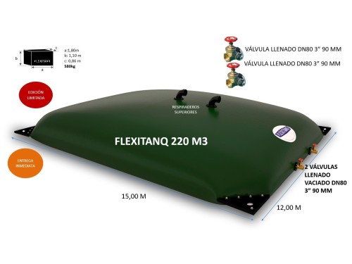 Flexitanq todo uso 220m3 - Flexitanq