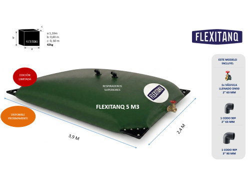 Flexitanq todo uso 5m3 - Flexitanq