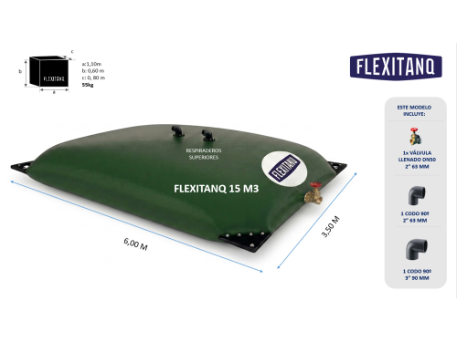Flexitanq todo uso 20m3 - Flexitanq